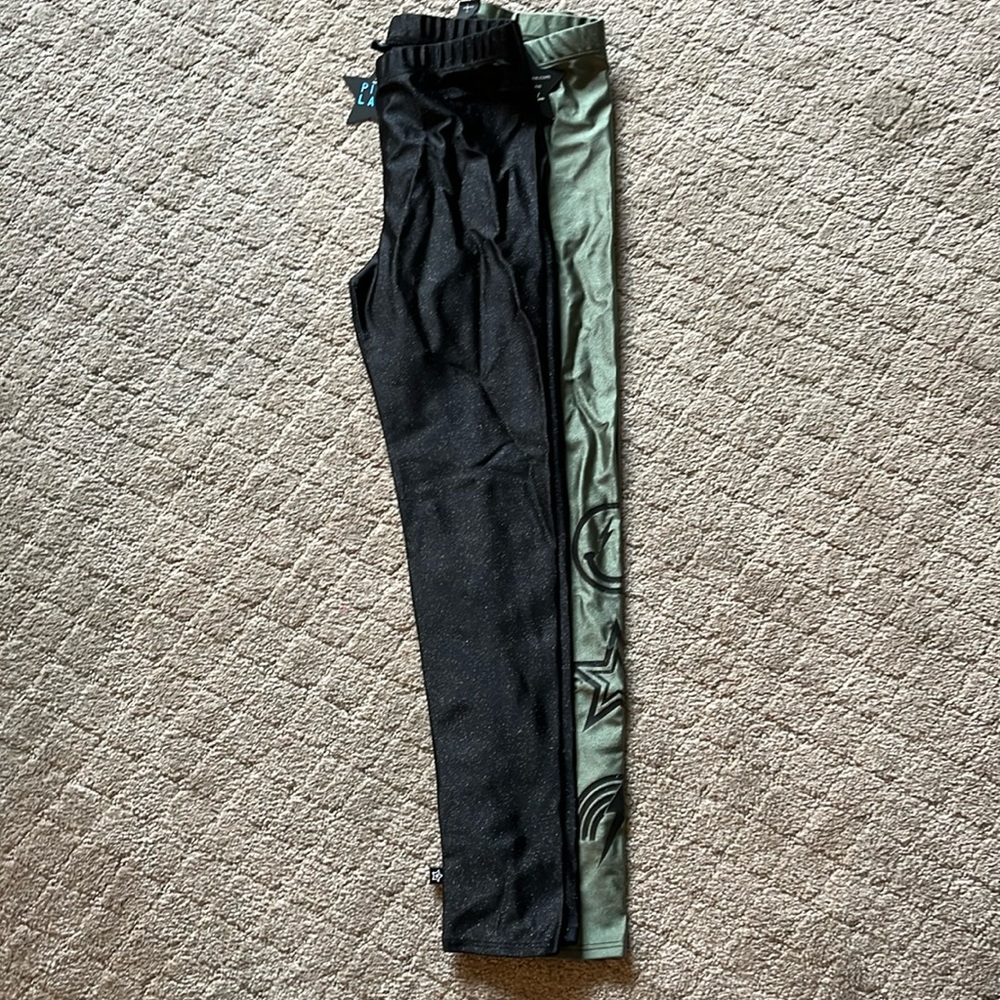Pixielane size 9/10 high shine leggings, new with tags